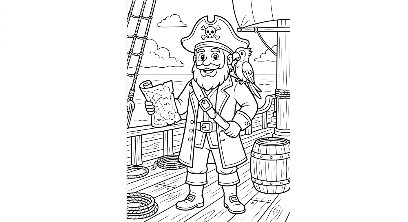 Pirate treasure hunt